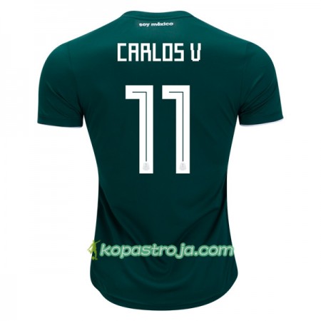 Billiga Fotbollströjor Mexiko Carlos V 11 VM 2018 Hemma tröja
